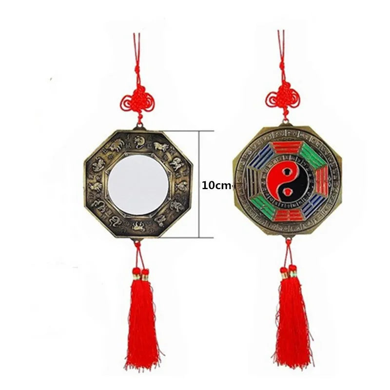 10cm yin and yang bagua pendant