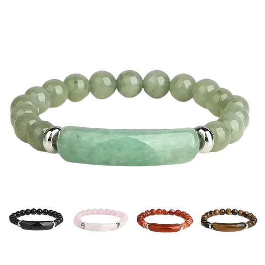 BuddhaBeyond Handmade Bracelet - 9 Gemstone Crystal Bracelet - BuddhaBeyond