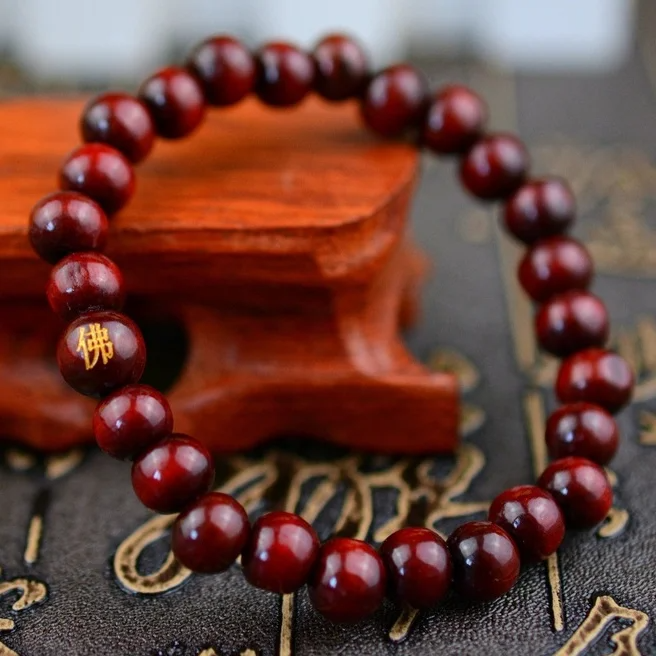 Sandalwood Buddhist Prayer Bracelet - Promote Wellness - BuddhaBeyond