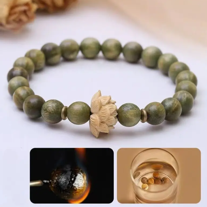 Sandalwood Beaded Bracelet - Promote Health - BuddhaBeyond