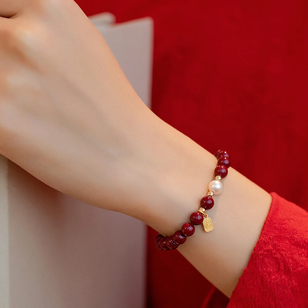 Cinnabar Feng Shui Bracelets - Bring Luck - BuddhaBeyond