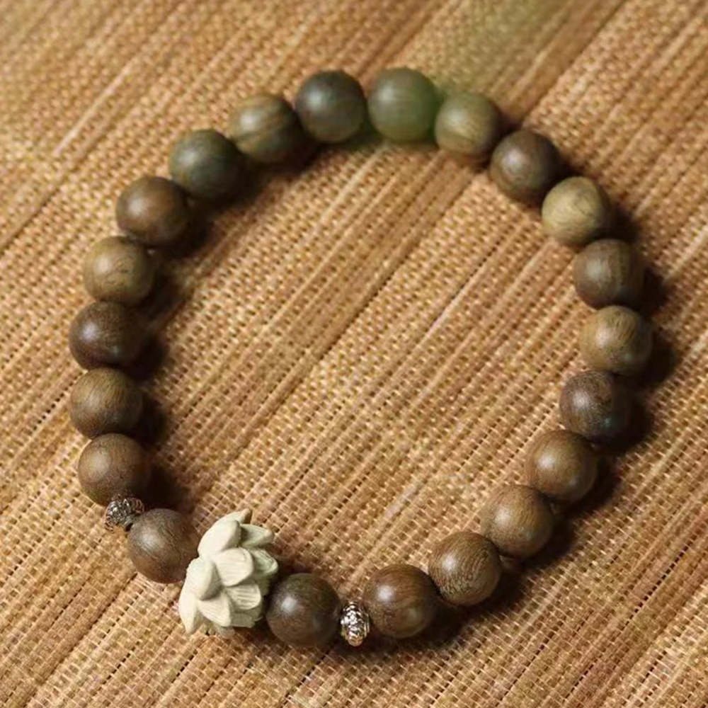 Sandalwood Beaded Bracelet - Promote Health - BuddhaBeyond