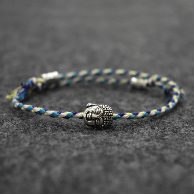 Tibetan Buddha Head Talisman Bracelet - Bring Luck - BuddhaBeyond