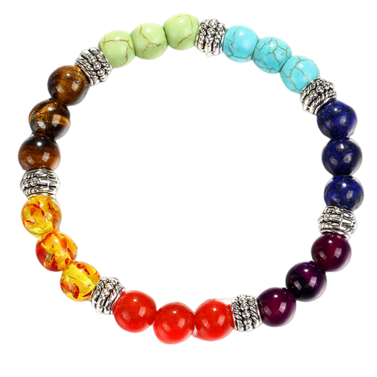 7 Chakra Stones Bracelet