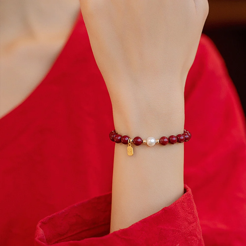 Cinnabar Feng Shui Bracelets - Bring Luck - BuddhaBeyond