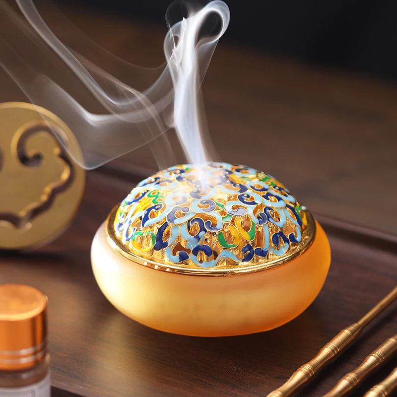 Copper/Ceramic Incense Burner Tool Kit - BuddhaBeyond