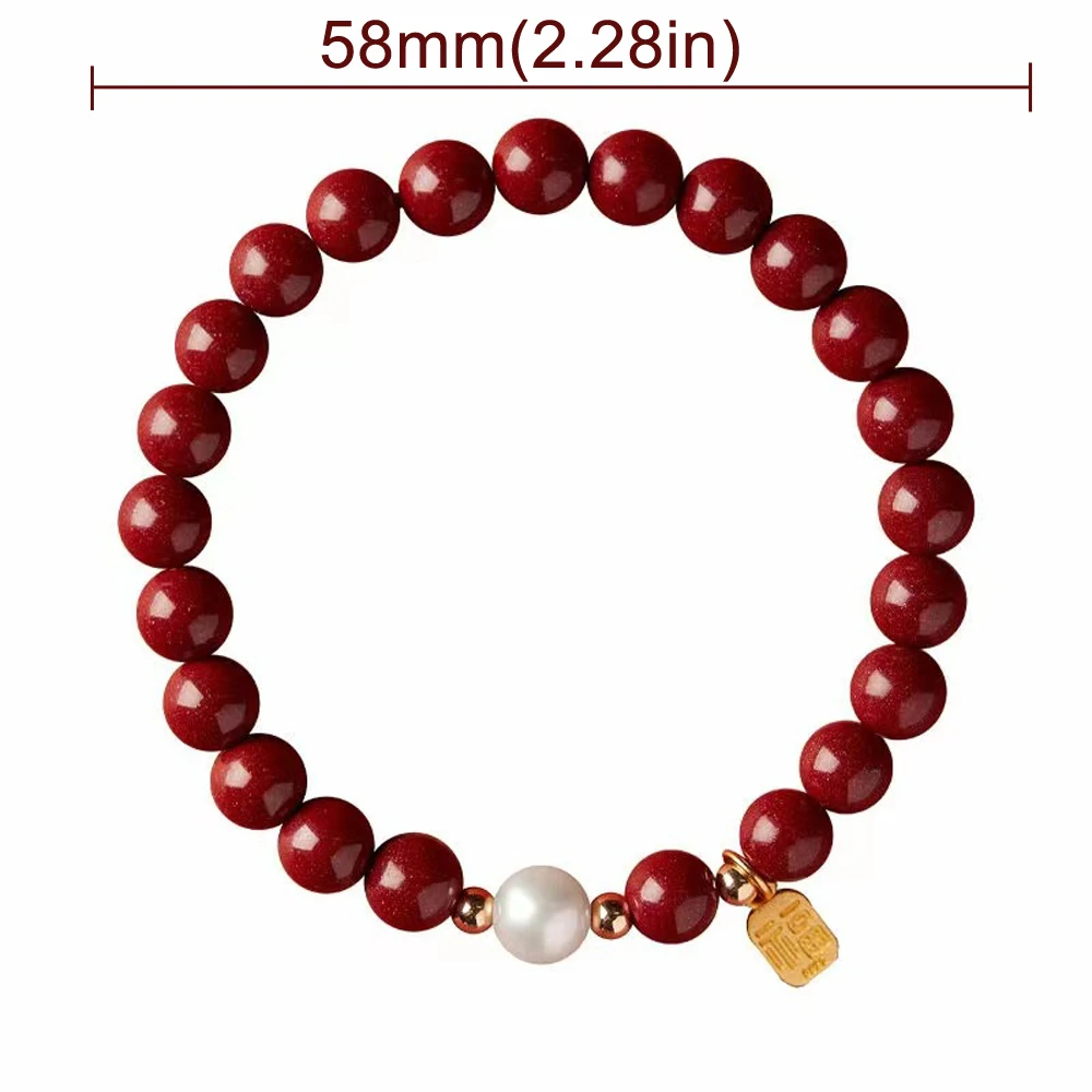 Cinnabar Feng Shui Bracelets - Bring Luck - BuddhaBeyond