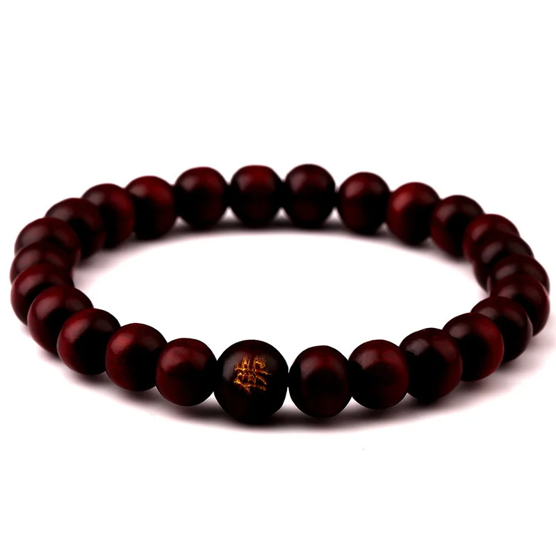 Sandalwood Buddhist Prayer Bracelet - Promote Wellness - BuddhaBeyond