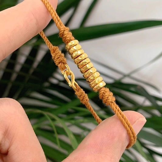 Solid brass core with golden finish