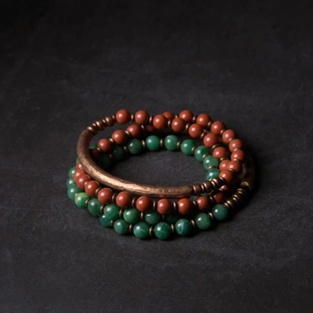 two-row design bracelet and necklace of buddhabeyond bracelet