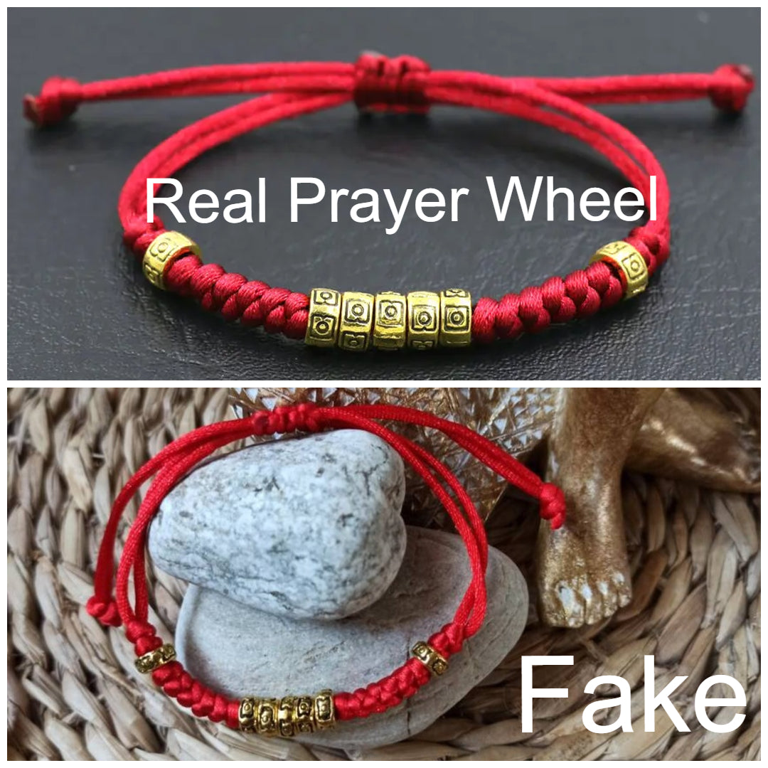 Tibetan RedLine Thread Buddhist Bracelet -  For Love and Luck - BuddhaBeyond