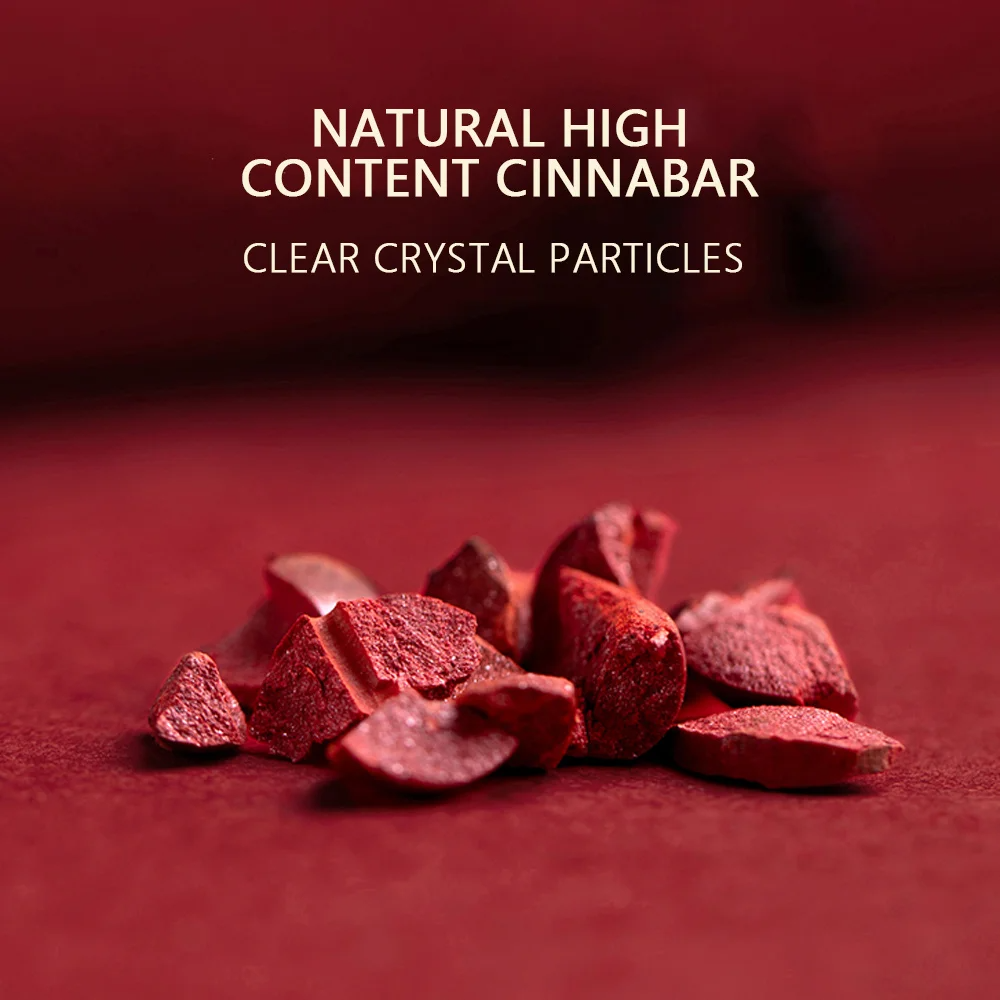 Natural High Clear Crystal Cinnabar